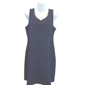 INC International Concepts women navy sleeveless casual fit flare dress size XL